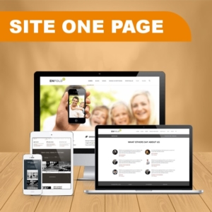 Imagem do site one page